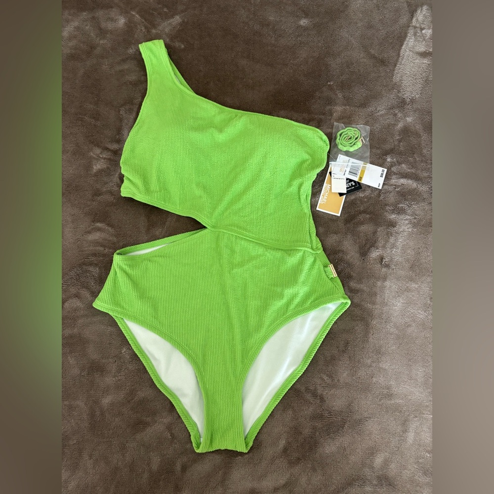 MICHAEL Michael Kors Lime Green Swimsuit